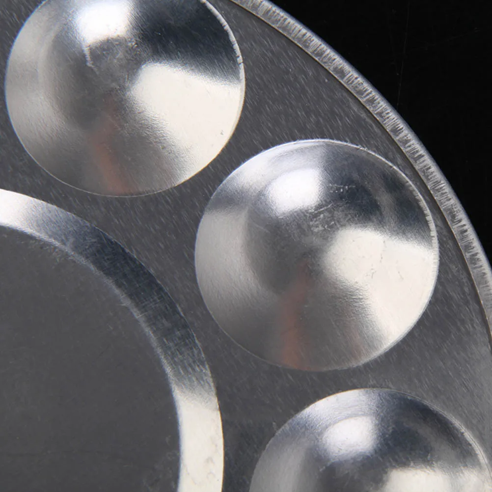 

10 Holes Palette Durable Painting Tray Round Drawing Storage Watercolor Color Palette Supplies