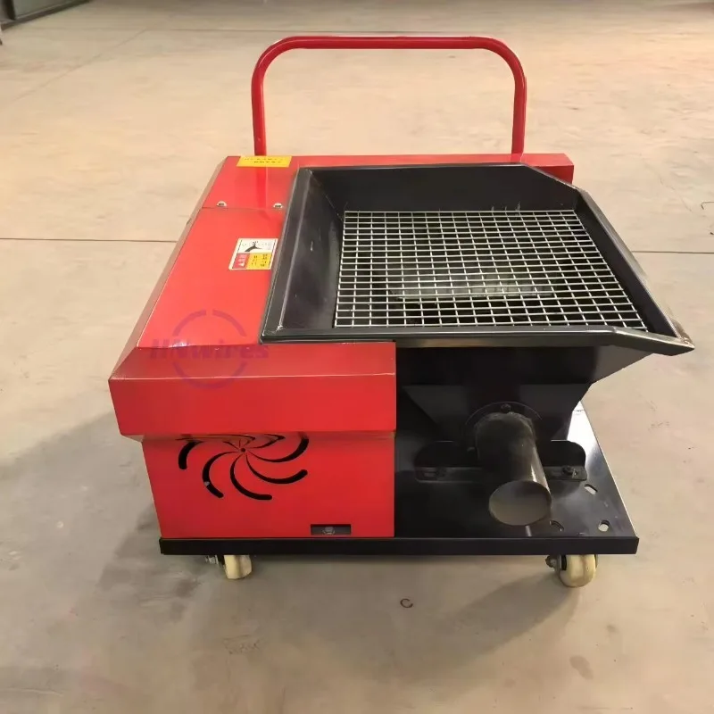 Small Concrete Screw Conveying Pump Secondary Structural Pouring Pump Cement Pouring Pump