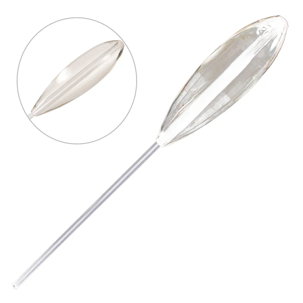 Acrylic Casting Bobbers Sinking-down Fishing Rotating Floats Clear Bombarda Sinking Fly Fishing Floats Fishing Tackle