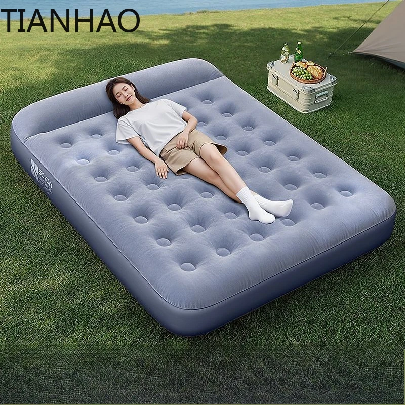Outdoor Portable Automatic Inflatable Mattress Convenient Thick Wear-resistant Air Mattresses Moisture-proof Camping Supplies