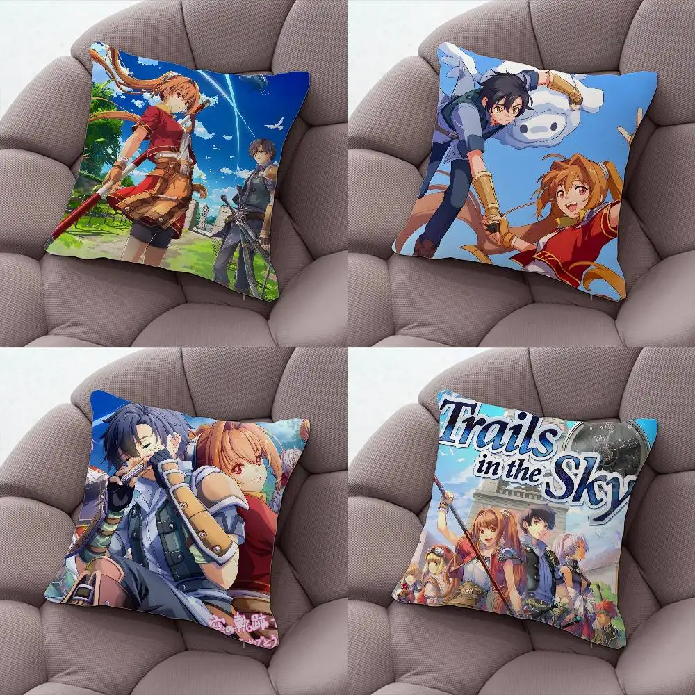 

T-Trails in the Sky the 1st Pillow Case Pillow Case Living Room Sofa Cushion Cover Suitable For Home Bedroom Room Decoration