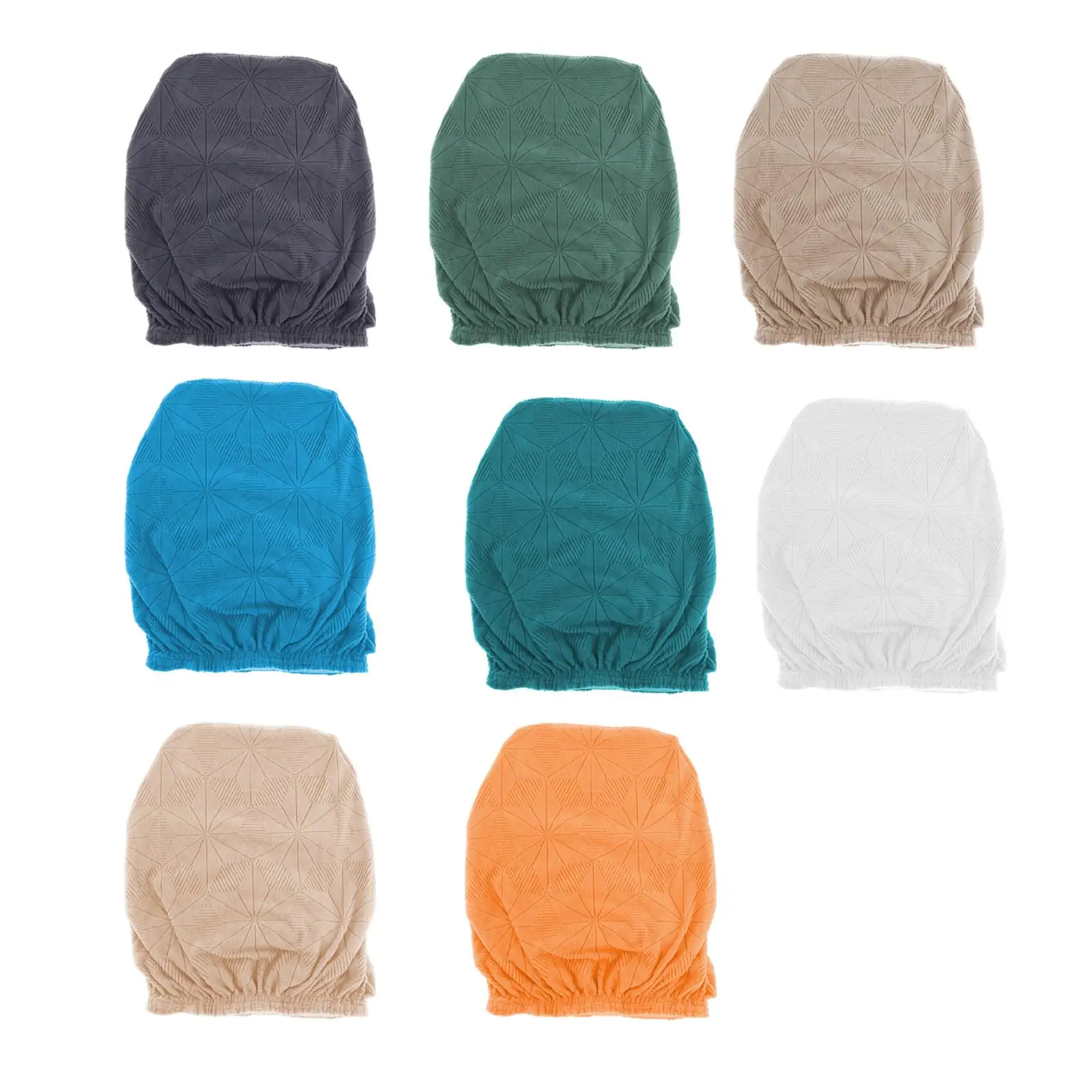 Universal Stretchable Chair Cover Jacquard Seat Protector for Living Room Office Dining Area