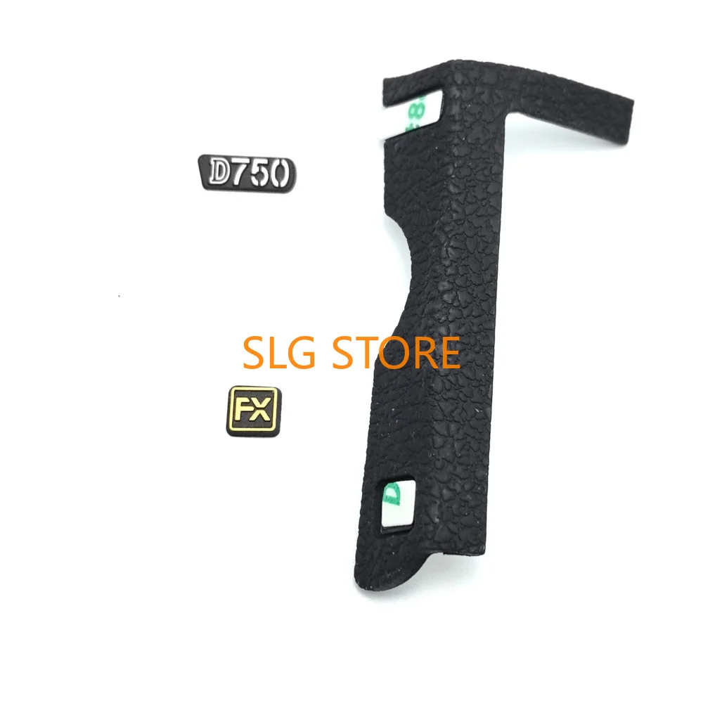 New For Nikon D750 Sync Port Side Rubber +D750LOGO +FX  Camera Part+Sticky tape