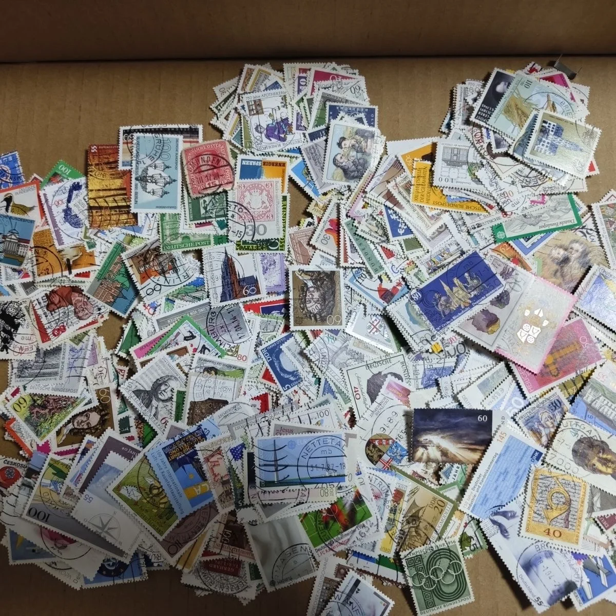 500 timbres allemands différen - Collectible Vintage Postage Stamps avis et prix