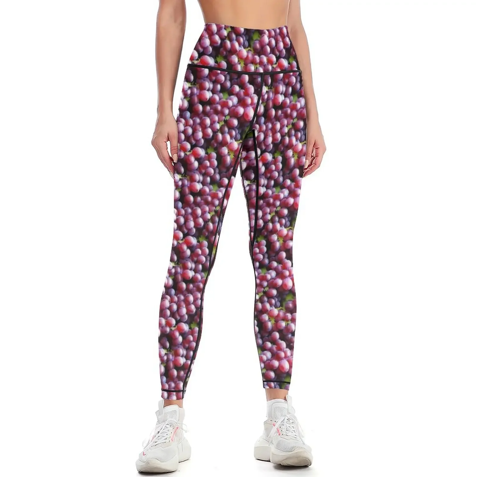 

bunch of grapes by JoriB77 Leggings sporty woman push up gym pants Leginsy push up sportswear for gym Womens Leggings