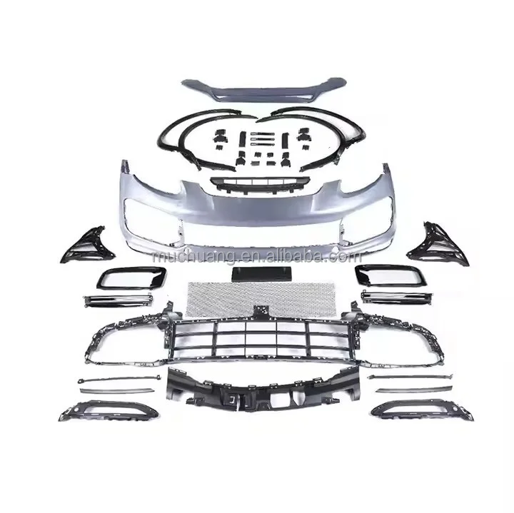 Front Rear Bumper Body Kit For 1 Ca/yenne 958 2011-2014 Upgrade To Tur/bo 2022 9Y0 Full Bodykit Door Clips For Replacement