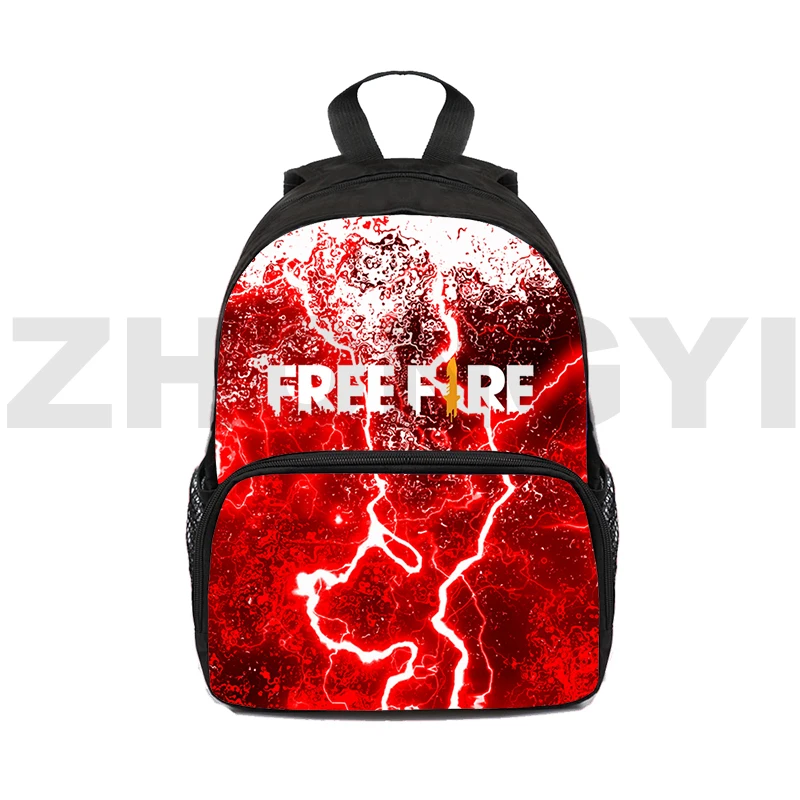 Teenager Game Free Fire Garena Mini Backpack 16 Inch Children Elementary School Bags 3D Cool Free Fire Rucksack Kindergarten