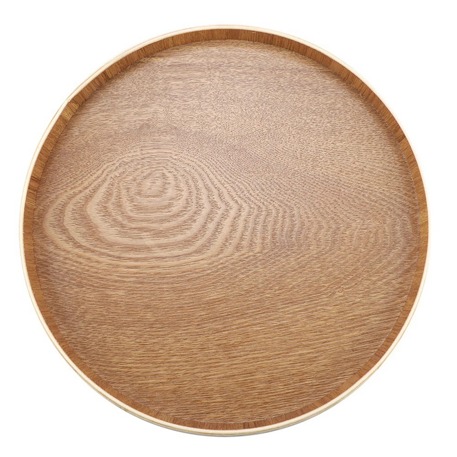ZK30 Wooden Serving Tray Plate for Tea Set Fruits Candies Food Home Decoration