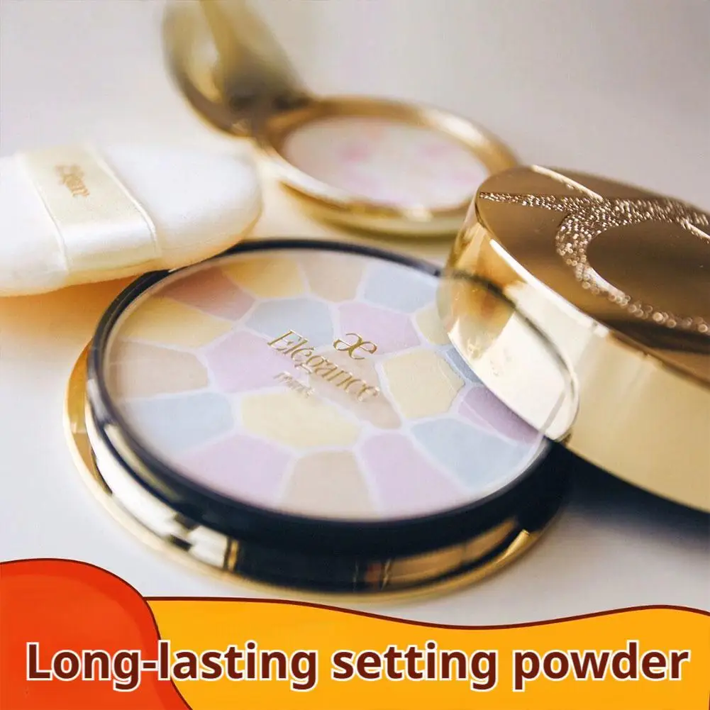 Honey Oil Control Lasting Makeup Powder Ultra-fine Powder Waterproof Naturally Brightens Skin Tone Long-lasting Setting Powder