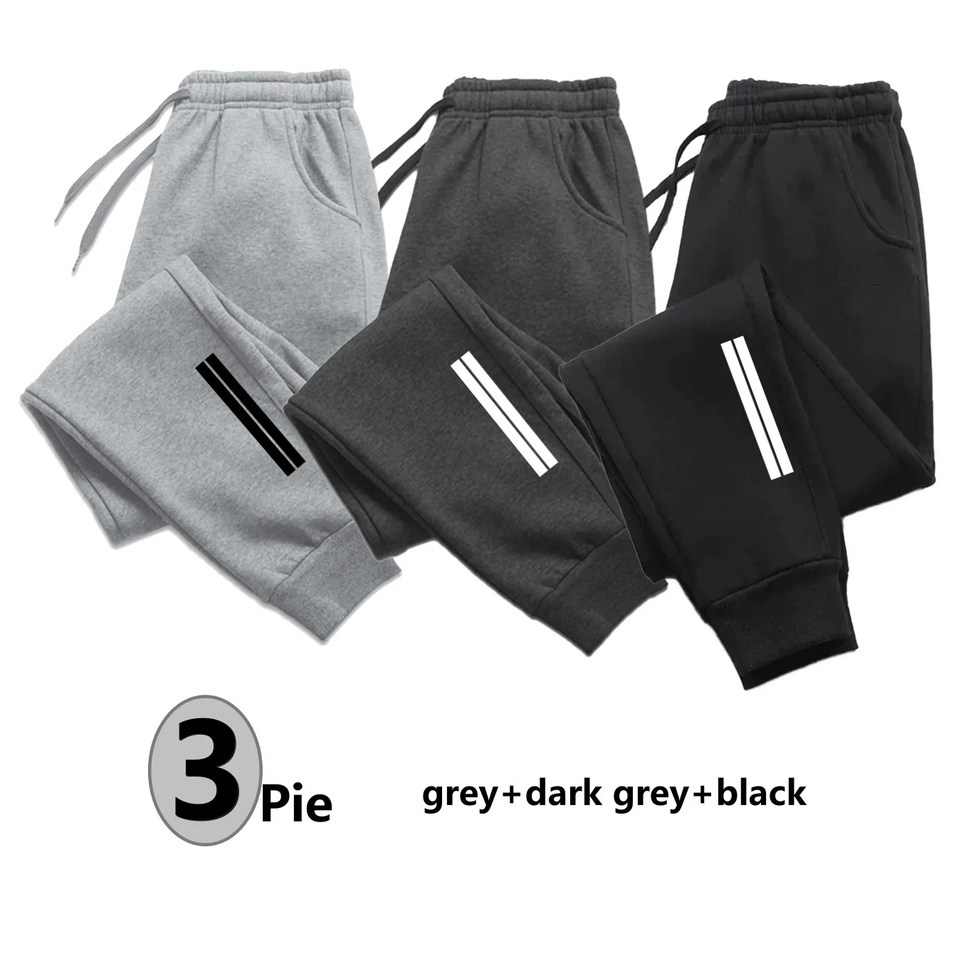 

Fashion Running Pants Sweatpants Printed Daily Winter Fleece Bottoms Outdoor Basics Sports Trainning Casual all-match Pants