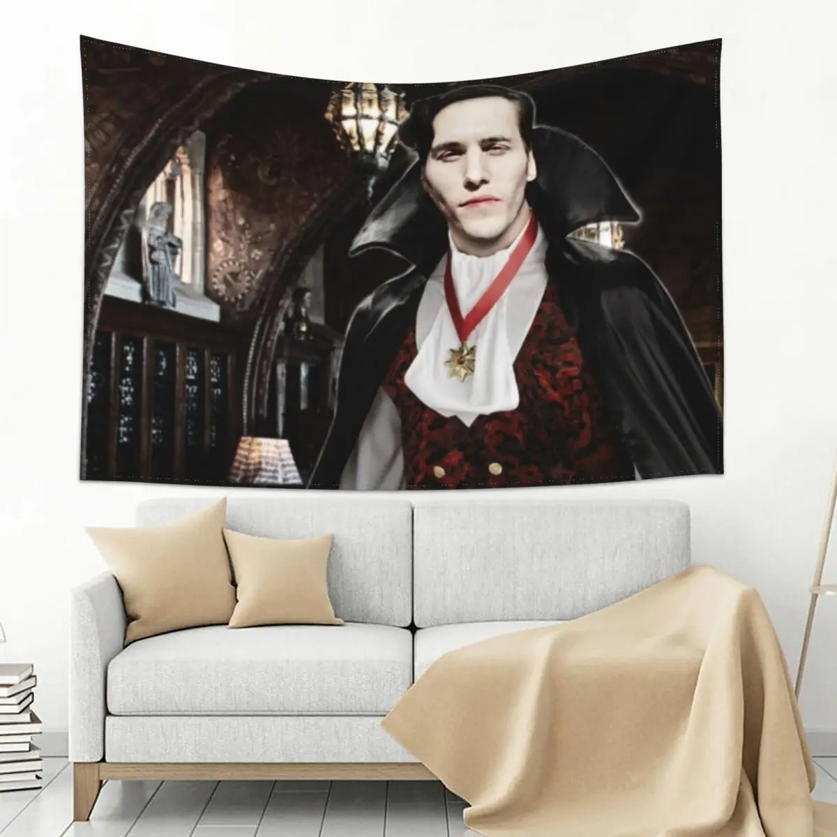 

Vampire Jerma Tapestry Home Decoration