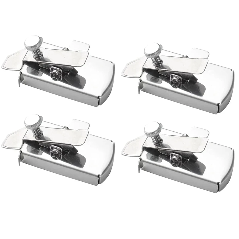 

4X Magnetic Seam Guide For Sewing Machine, Multifucntional Straight Line Hems Sewing Ruler For Universal Sewing Machine