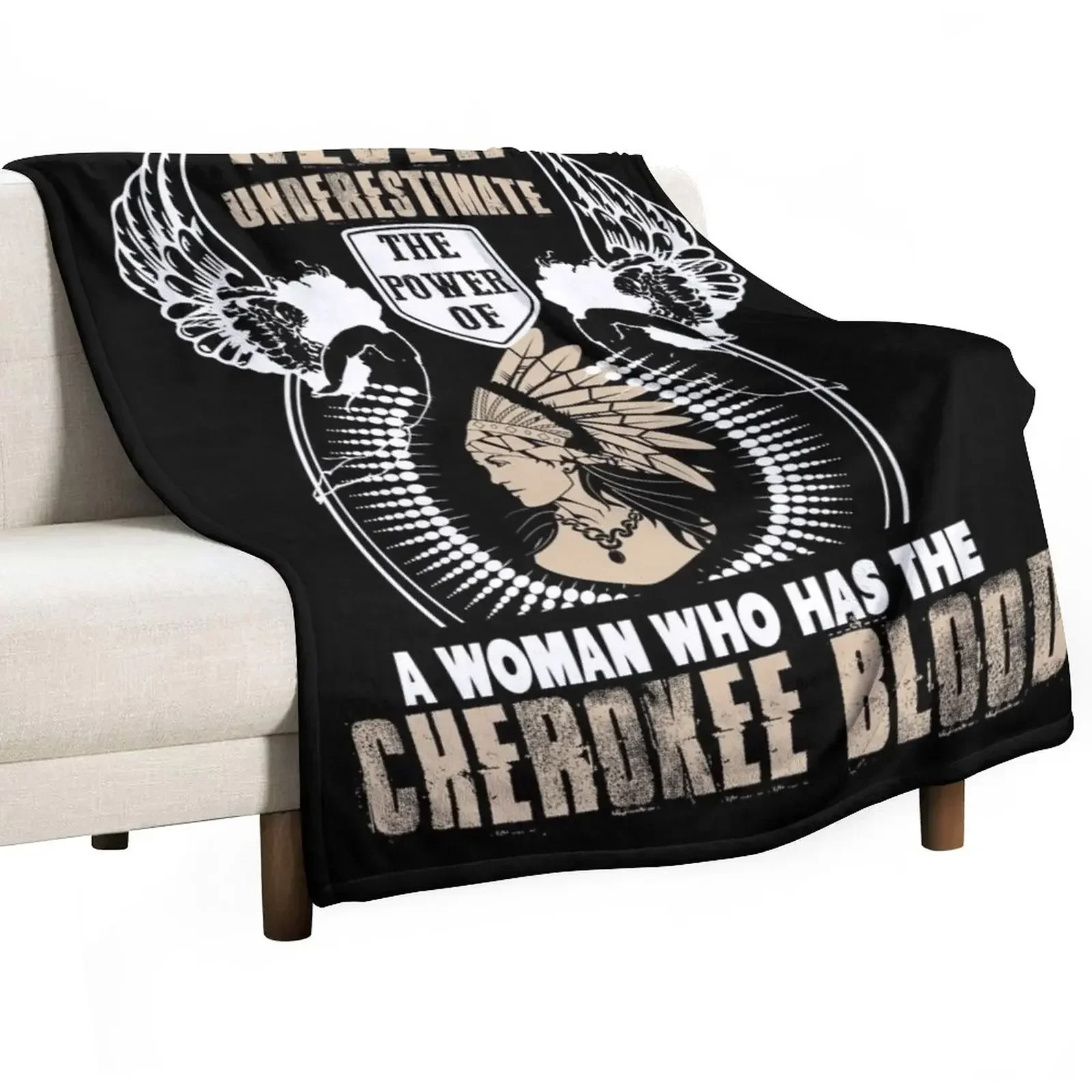 

Cherokee Blood Throw Blanket manga for babies cosplay anime Blankets