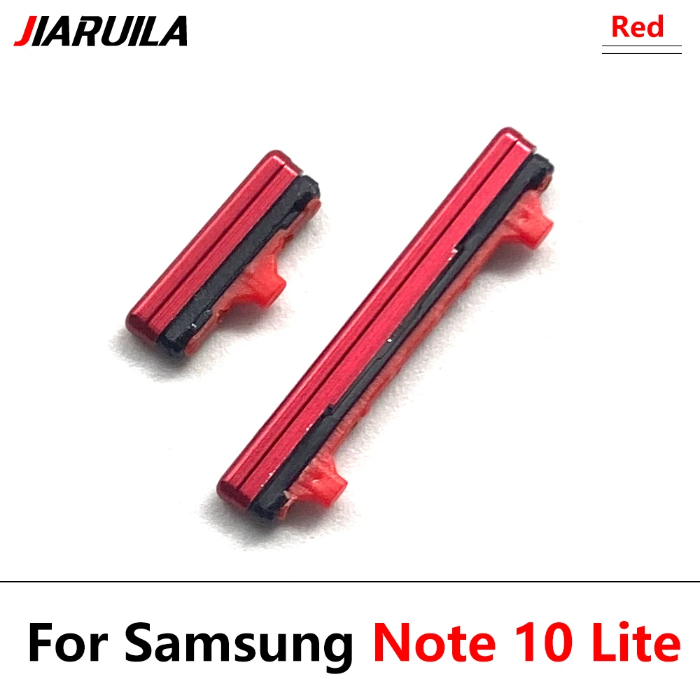 ปุ่มปรับระดับเสียงใหม่สำหรับ Samsung Note 10 lite/note 20ปุ่มปุ่มปรับระดับเสียงด้านข้างอัลตร้าที่สำคัญเปิดปิด