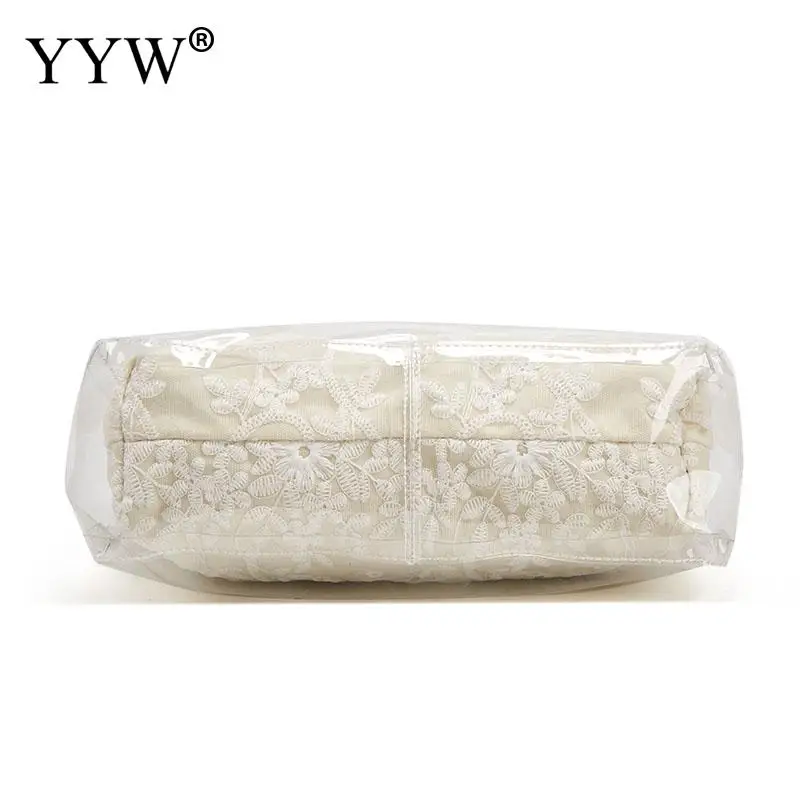 Large Capacity Shoulder Bags Pvc Waterproof Bag For Women Fashion Female Handbag 2023 High Quality Big Shopping Bag Bolso Mujer