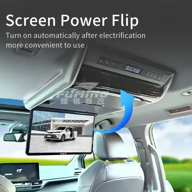 

2025Для оптовой продажи Sena специальный 15,6-дюймовый автомобильный потолочный телевизор на заднем сиденье развлечения Android автомобильный дисплей Автомобильный дисплей