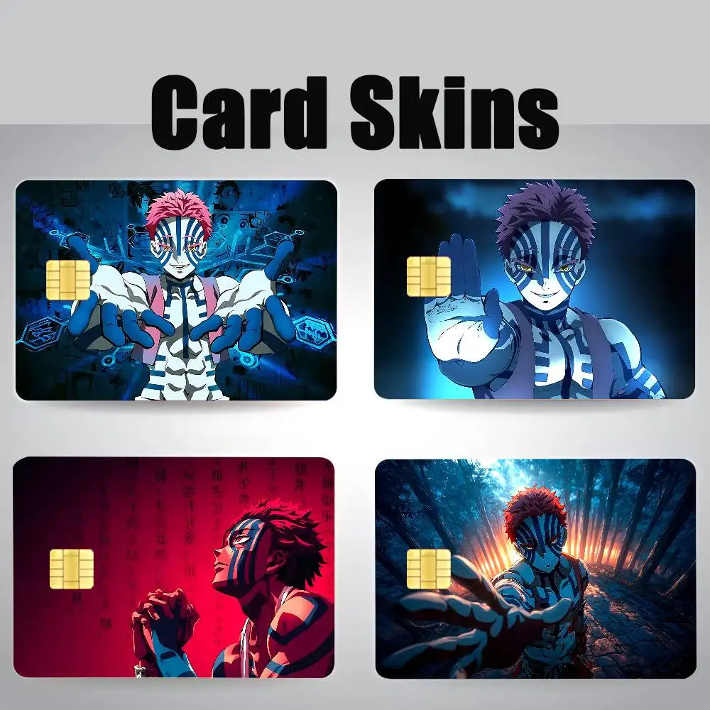 

Cool A-Akaza Card Stickers For Debit Credit Card Spend Or Save Shell On Off Ultra Thin No Fade Sticker Skin Cover Film