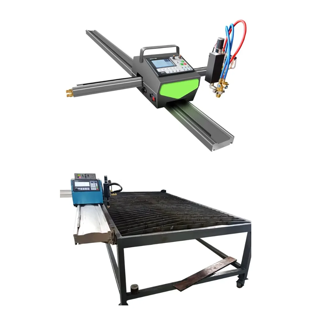 Anzahlungspreis Mini tragbare tragbare CNC-Flammenplasmaschneidemaschine vollautomatisch und halbautomatisch
