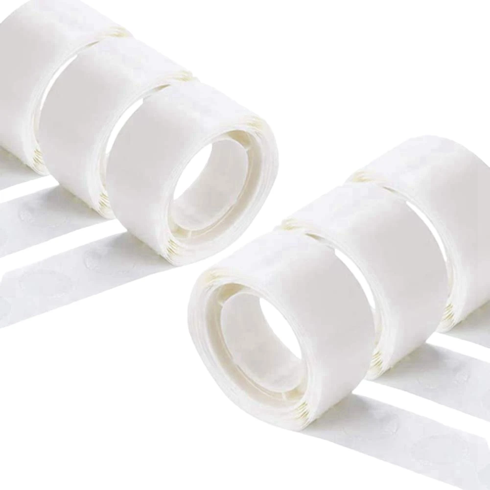 6 Rolls Glue Point Balloon Glue Removable Adhesive Dots Double Sided Dots of Glue Tape for Balloons for Party Decoration