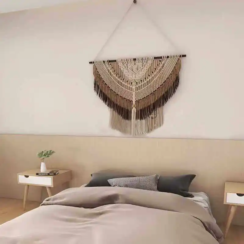 tapestry retro decoration model room background wall soft pendant