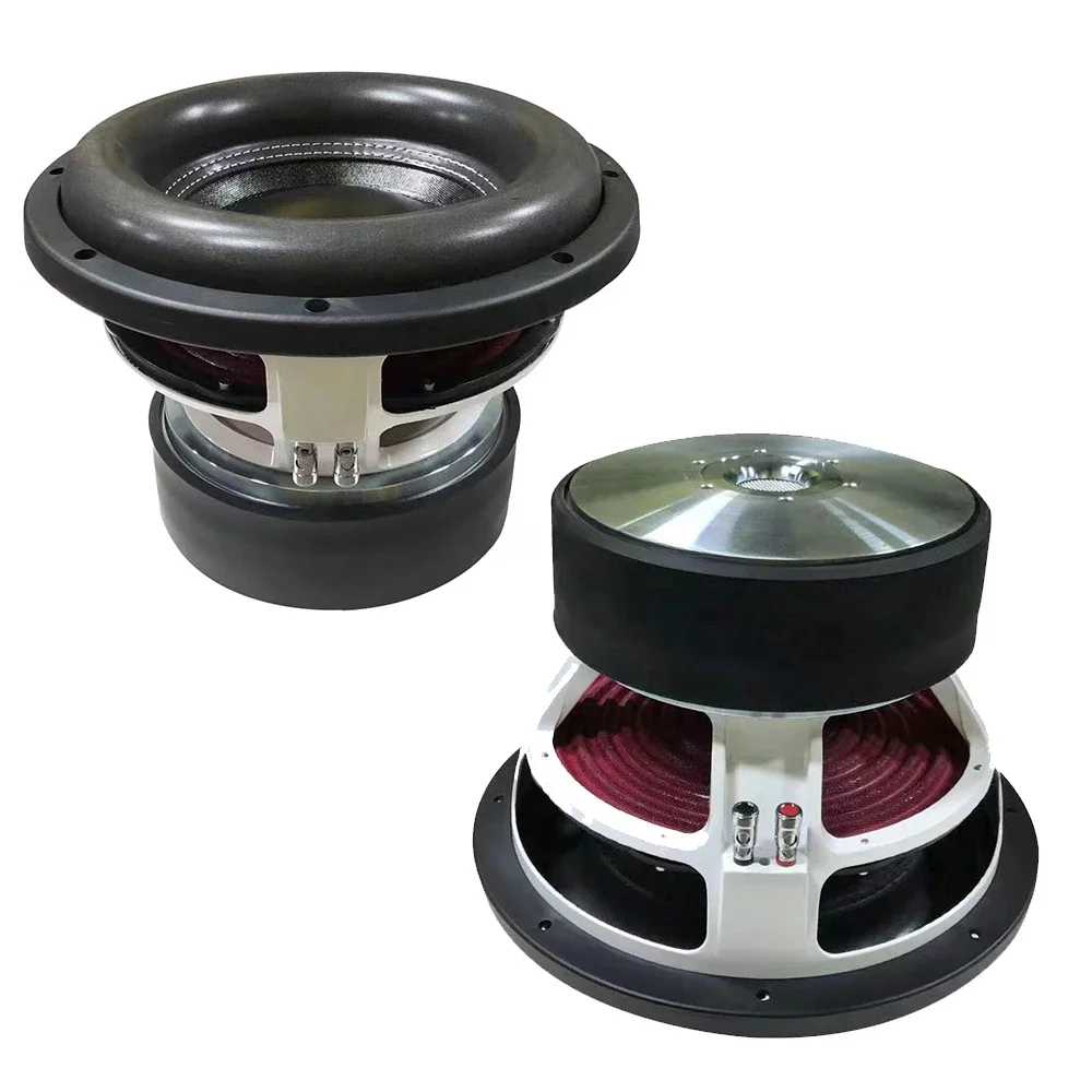 2023 Popular 12 Inch Car Subwoofer Strong Powered 2000W Dual 2 Ohm Big Foam Surround Stereo Car Race Subwoofer Speaker 1275-115F