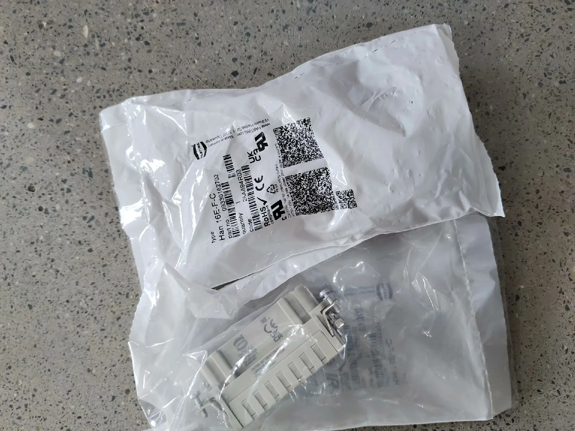 

09330162702 hartting Han 16 E-F-C