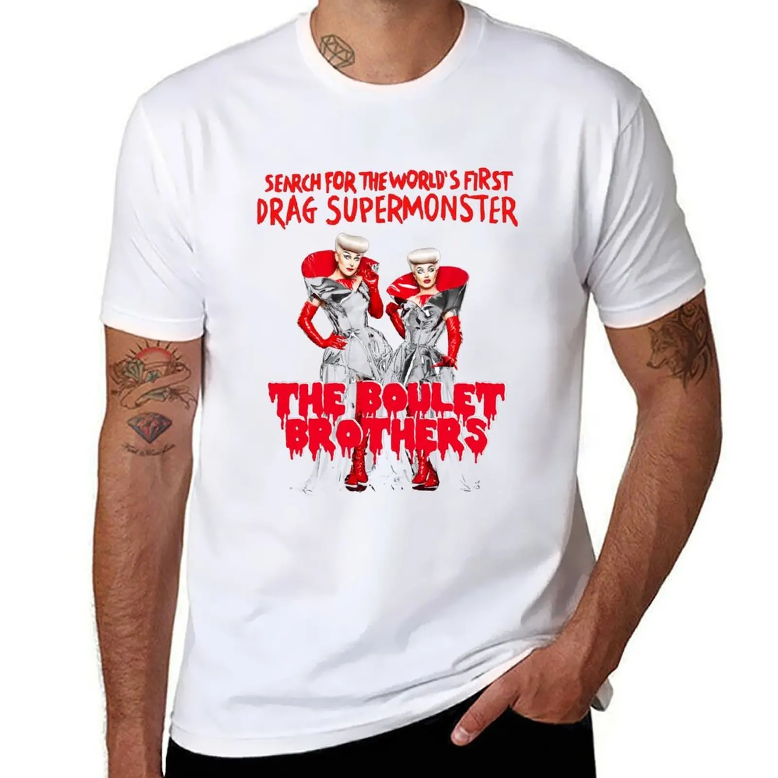 

The Boulet Brothers Dragula T-Shirt cotton tshirt 100% man graphic t shirt T-Shirt