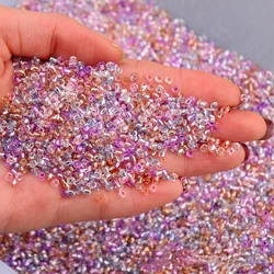 720PCS 2mm Colourful Series Charm Czech Glass Seed Beads for Jewelry Making DIY Bracelet Beads Accessories