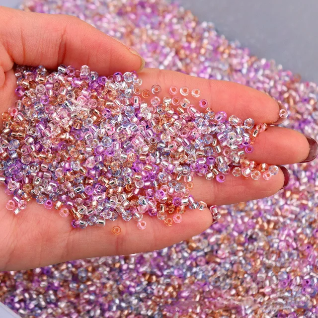720 sztuk 2mm kolorowa seria urok czeskie szklane koraliki do tworzenia biżuterii DIY koraliki na bransoletkę akcesoria