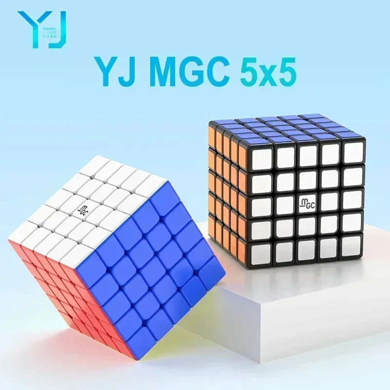 YJ MGC Series Version 5x5 M Magnetic Megaminxeds pyramid Magic SpeedCube Cubo Magico Toys