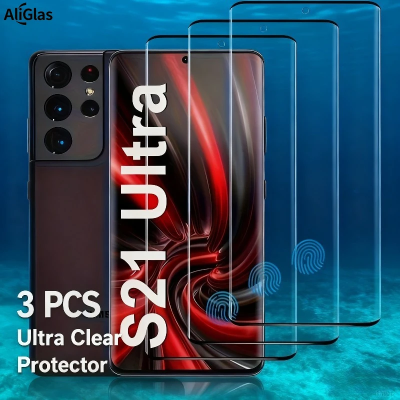 

3Pcs Screen Protectors for Samsung galaxy S25 S24 Ultra S23 S22 S21 Plus S25 S24 Plus FE Scratch-Resistant High-Definition Film