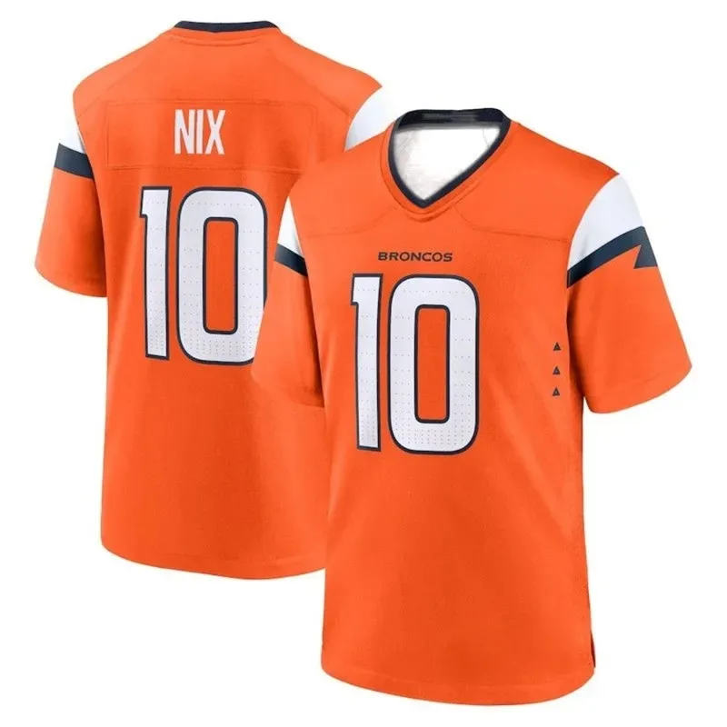 صيف جديد الرجبي قصيرة الأكمام دنفر الكبار الرجال والنساء برونكو ملابس تدريب تي شيرت الأطفال ملابس رياضية رداء علوي غير رسمي