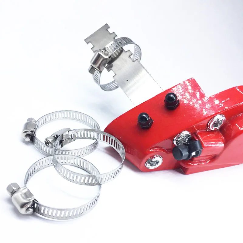 2PCS Universal 3D Aluminum Brake Caliper Cover, Fixing By Screws, Car Styling For BMW Audi Mercedes Benz VW Honda Lexus Toyota view 4