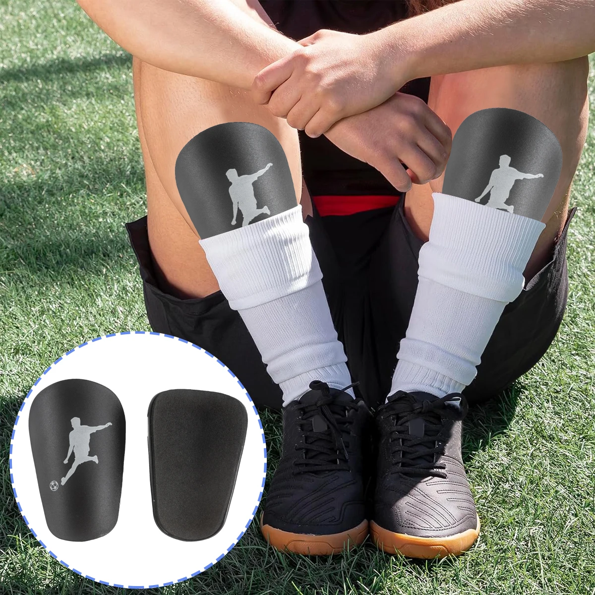 Juego de 3 piezas para adultos, calcetines de tubo corto gruesos, conjunto de correa de placa protectora de pierna para hombres y mujeres, dispensación de calcetines antideslizantes de Dios