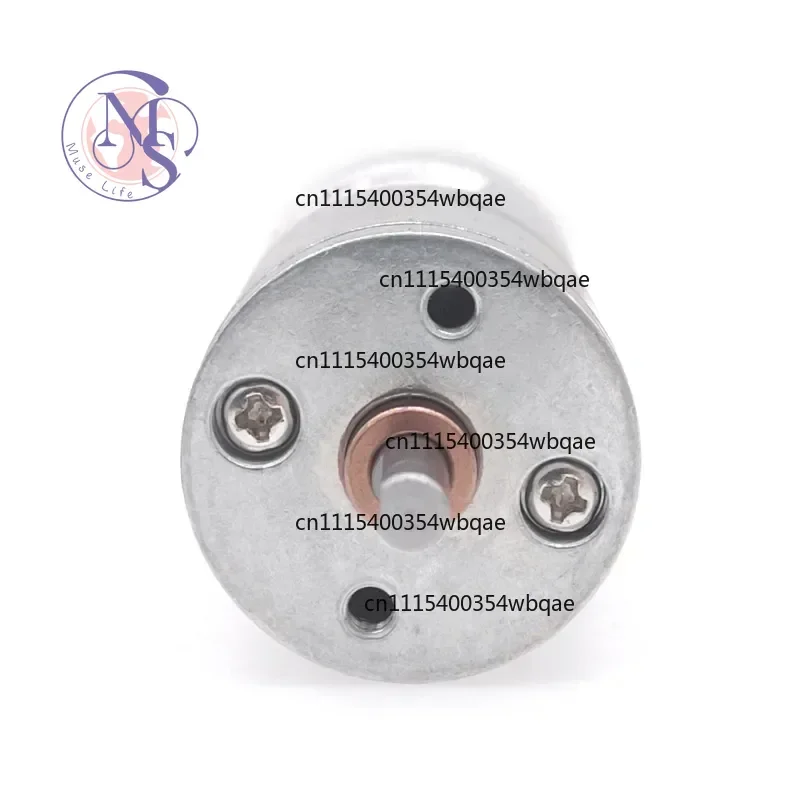 ZOCI-JGA25-370 DC Geared Motor, 1Pcs 6/12/24V High Torque 5~1200RPM Electric Gear Motor Replacement Parts