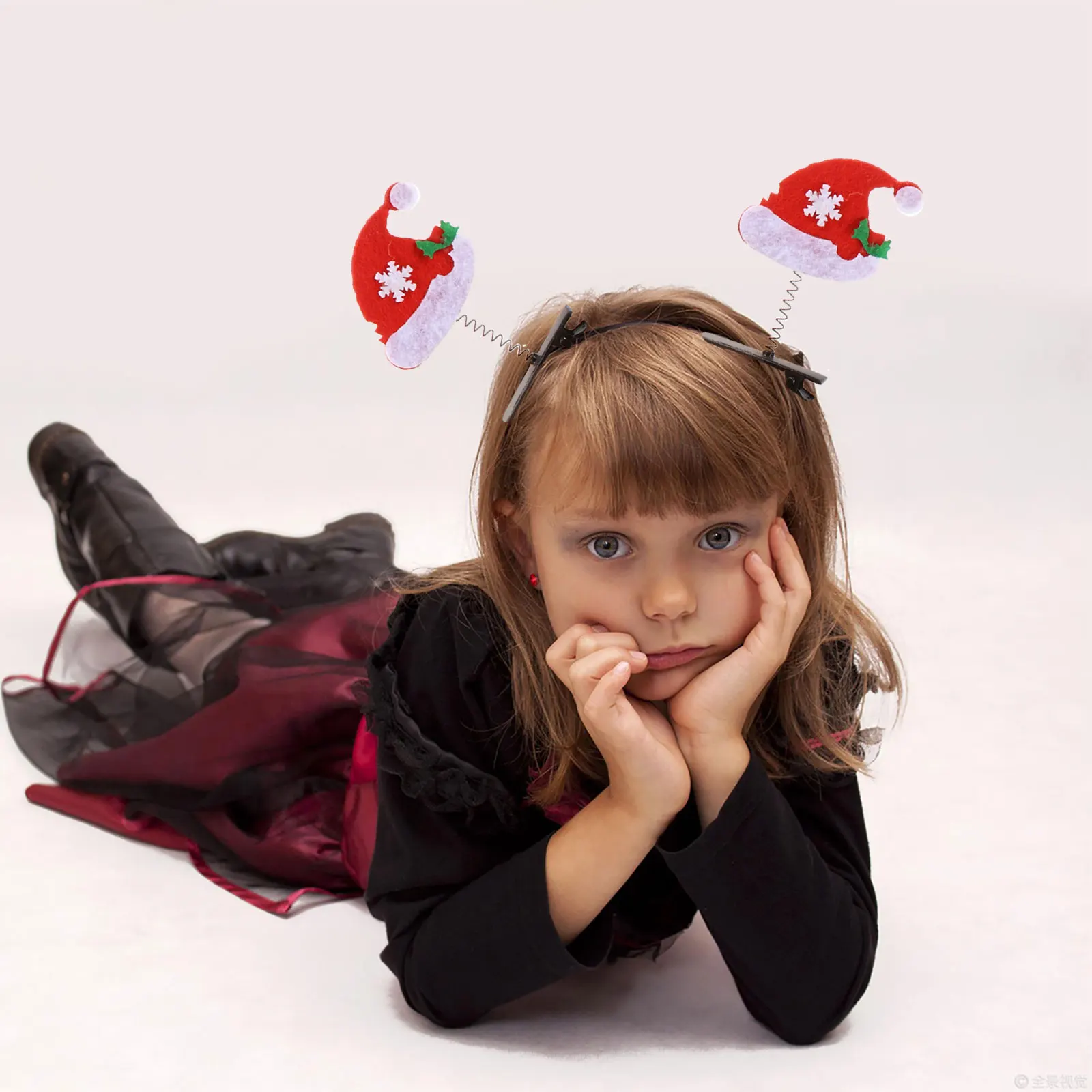 

15 Pcs Deer Antler Hair Card Accessories for Girls Barrette Hairpins Mini Non-fading Clip Fabric Clips Women