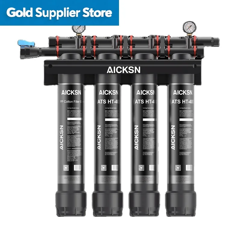 4 Stage Home Filtration System with UF Water Purifier, Scale Prevention Filter     for Kitchen Drinking Water