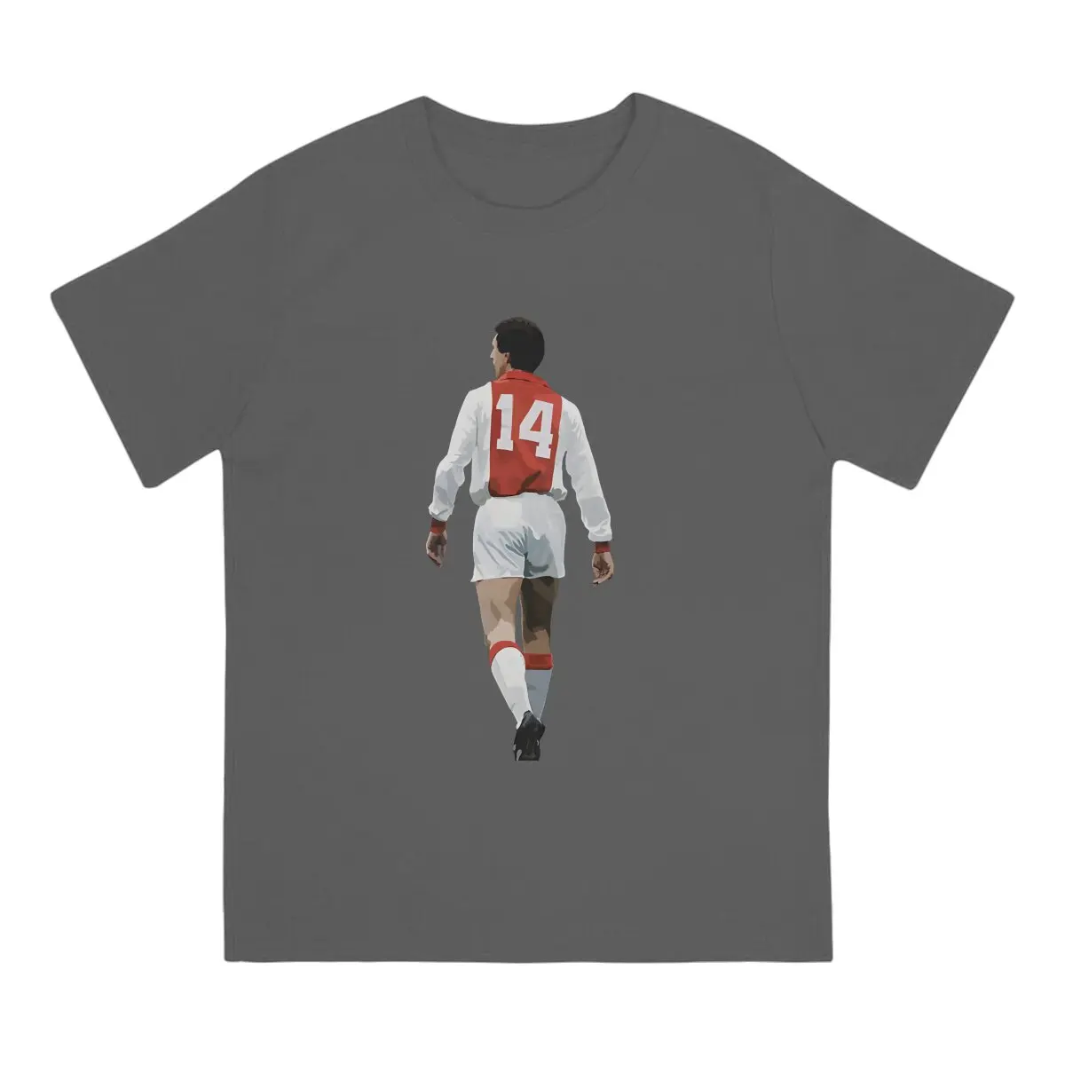 Men Ajax T Shirt Johan Cruyff Cotton Clothing Amazing Short Sleeve Crewneck Tees Gift Idea T-Shirt