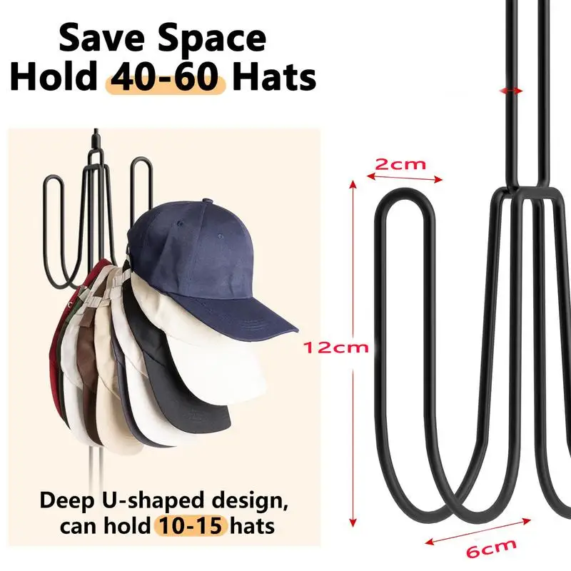 portable  Hanger Hat Tie Belt Bag Storage Hooks Hanger Multi-functional Multi-layer Wardrobe Bag Hangers Space Saving