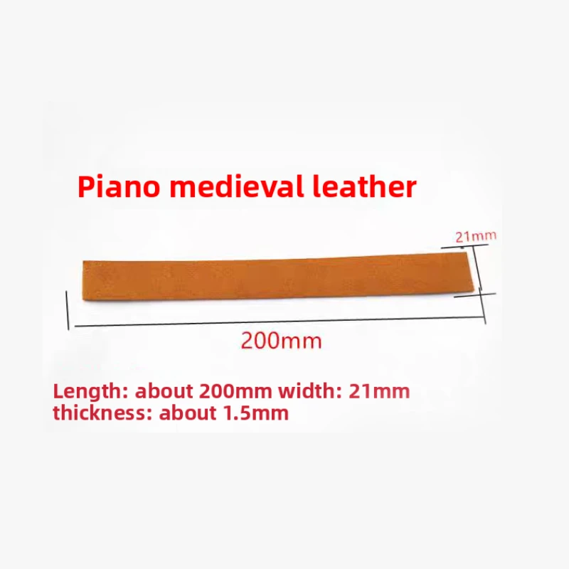 إكسسوارات البيانو، من جلد الغزال في العصور الوسطى