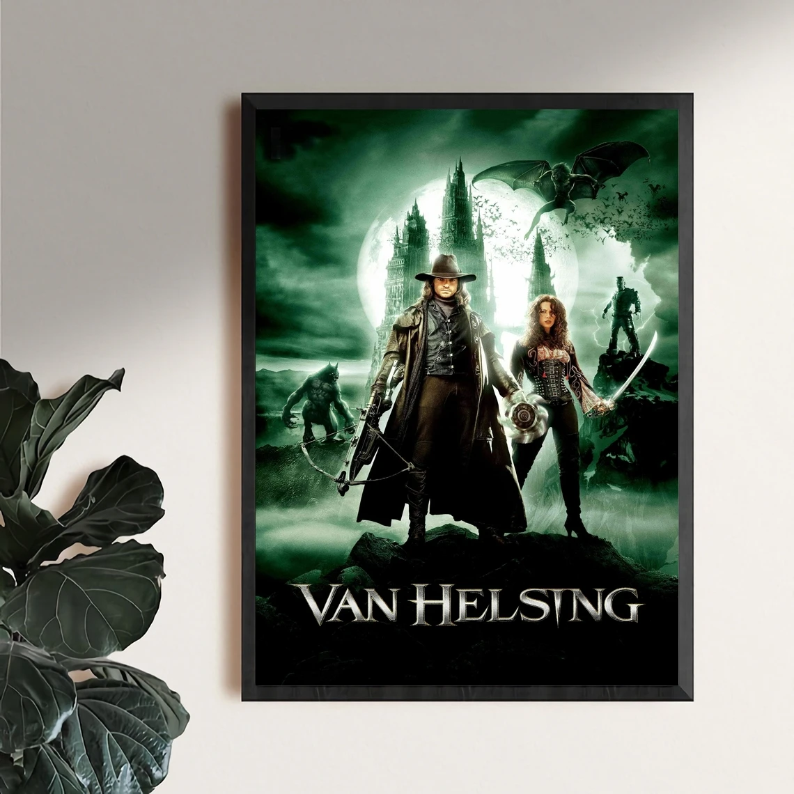 

Van Helsing (2004) Movie Poster Star Actor Art Cover Canvas Print Decorative Painting (No Frame)