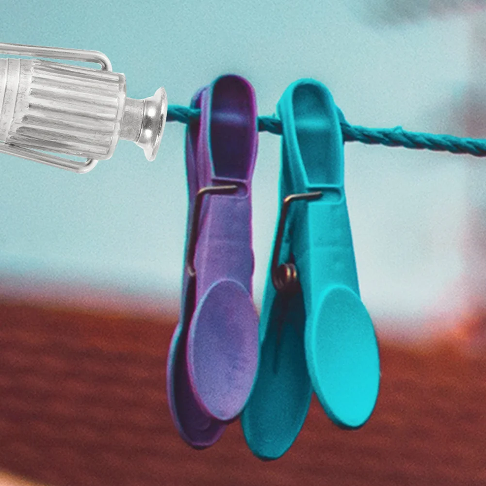 Reutilizável Alumínio Corda Apertador, Varal Fio, Metal Corda Tensor, Linhas Starter