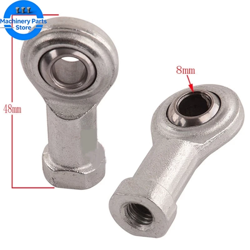 Qiilu Tirante a Snodo Sferico 150 Mm Sospensione Giunto Sferico Tirante Gruppo Filettatura M10 Sterzo in Lega di Acciaio per 50‑250 ATV Ruote Quad Qiilu Tirante a Snodo Sferico 150 Mm Sospensione Giunto Sferico Tirante Gruppo Filettatura M10 Sterzo in Lega di Acciaio per 50‑250 ATV Ruote Quad