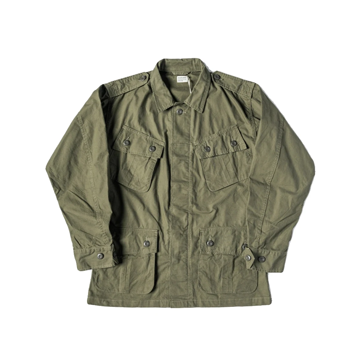 Non Stock 1963 TCU 1st Pattern Jungle Shirt Vietnam War Military Combat Jacket