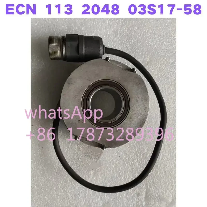 

Second-hand ECN 113 2048 03S17-58 Encoder Tested OK