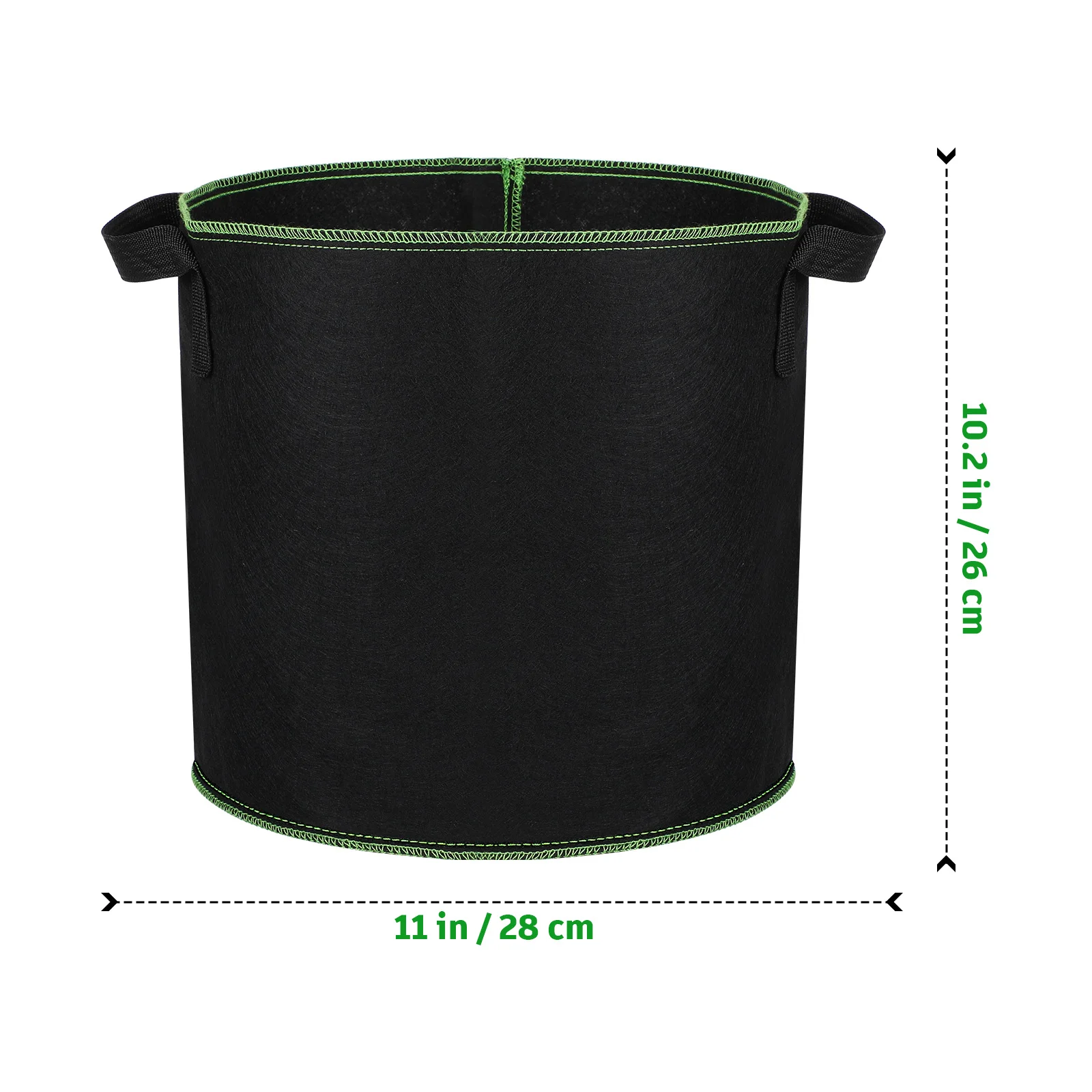 5 Pcs 4 Gallon Fabric Plant Pot Breathable Planter Plantss Premium Garden Planting Handles Pots Container Fabric Pots