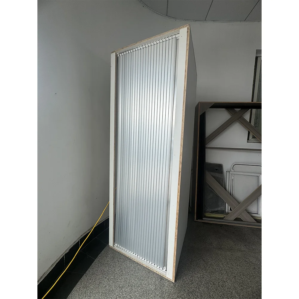 

Hot Selling Aluminum Alloy ABS PVC Roller Shutter Door For RV Shower With Motor Operation