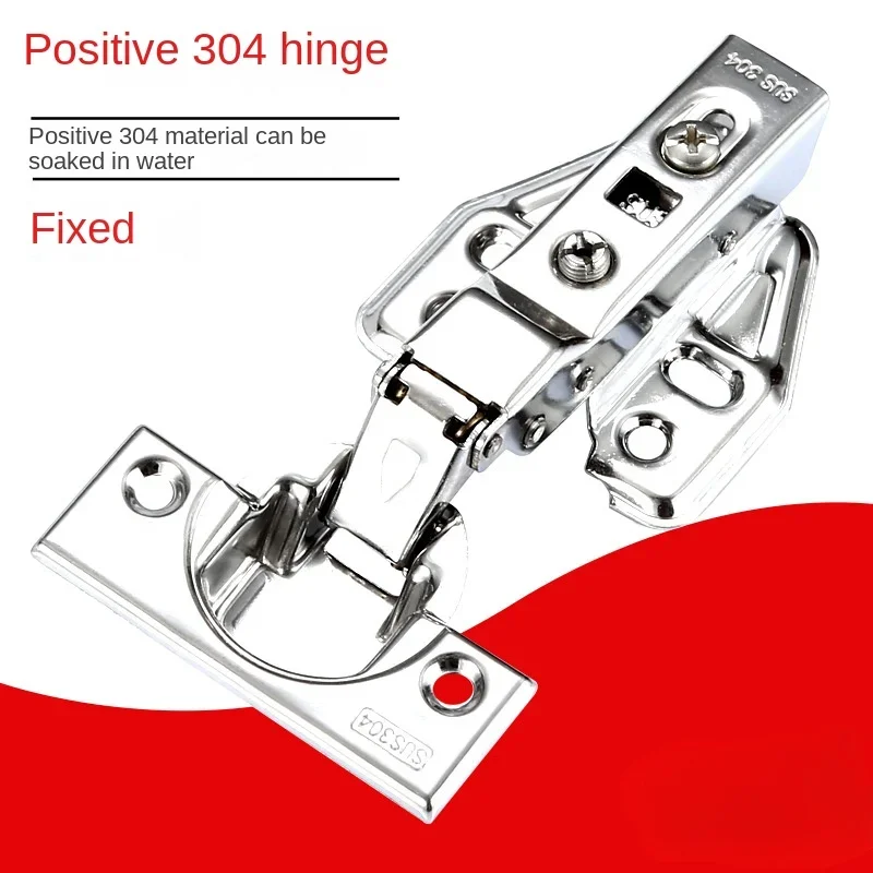 

10pcs Stainless Steel Hydraulic Hinge Aircraft Spring Door Hinge Pipe Buffer Cabinet Door Hinge Hardware Furniture Accessories