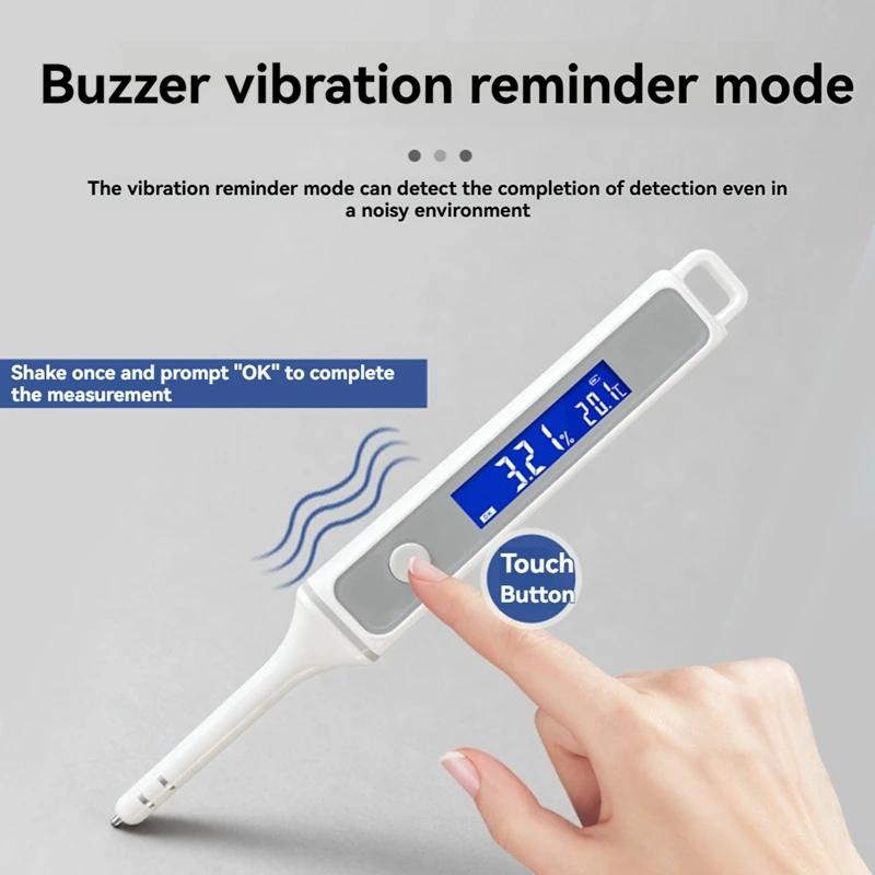 Super Sale Professional Food Salinometer 0.01%-26% Salt Analyzer Salinity Concentration Meter Marinade Curd Soup Bean Curd Meat