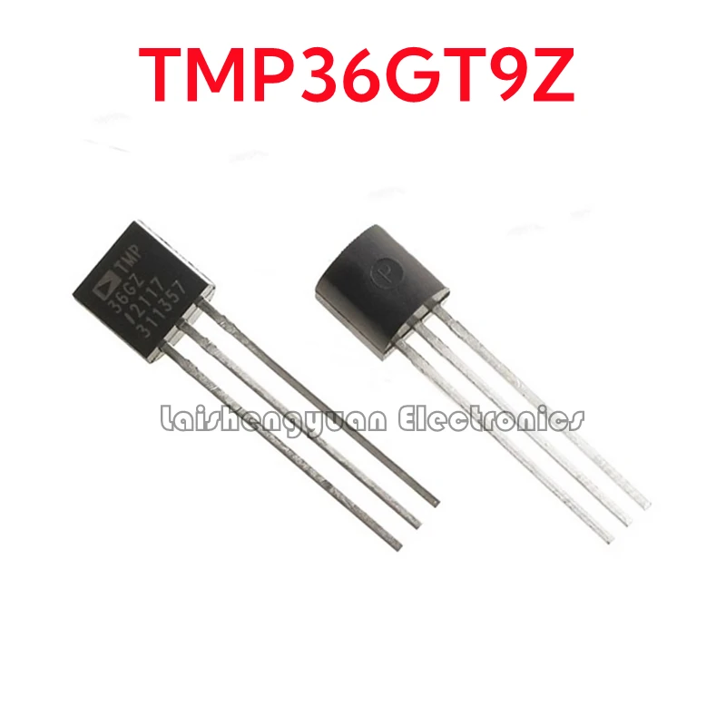 Brand new original genuine TMP36GT9Z TMP36GZ direct insertion TO-92 precision temperature sensor chip original IC